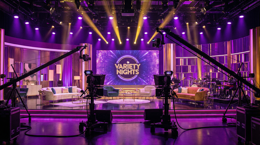 抖阴漫画综艺节目视频录制现场